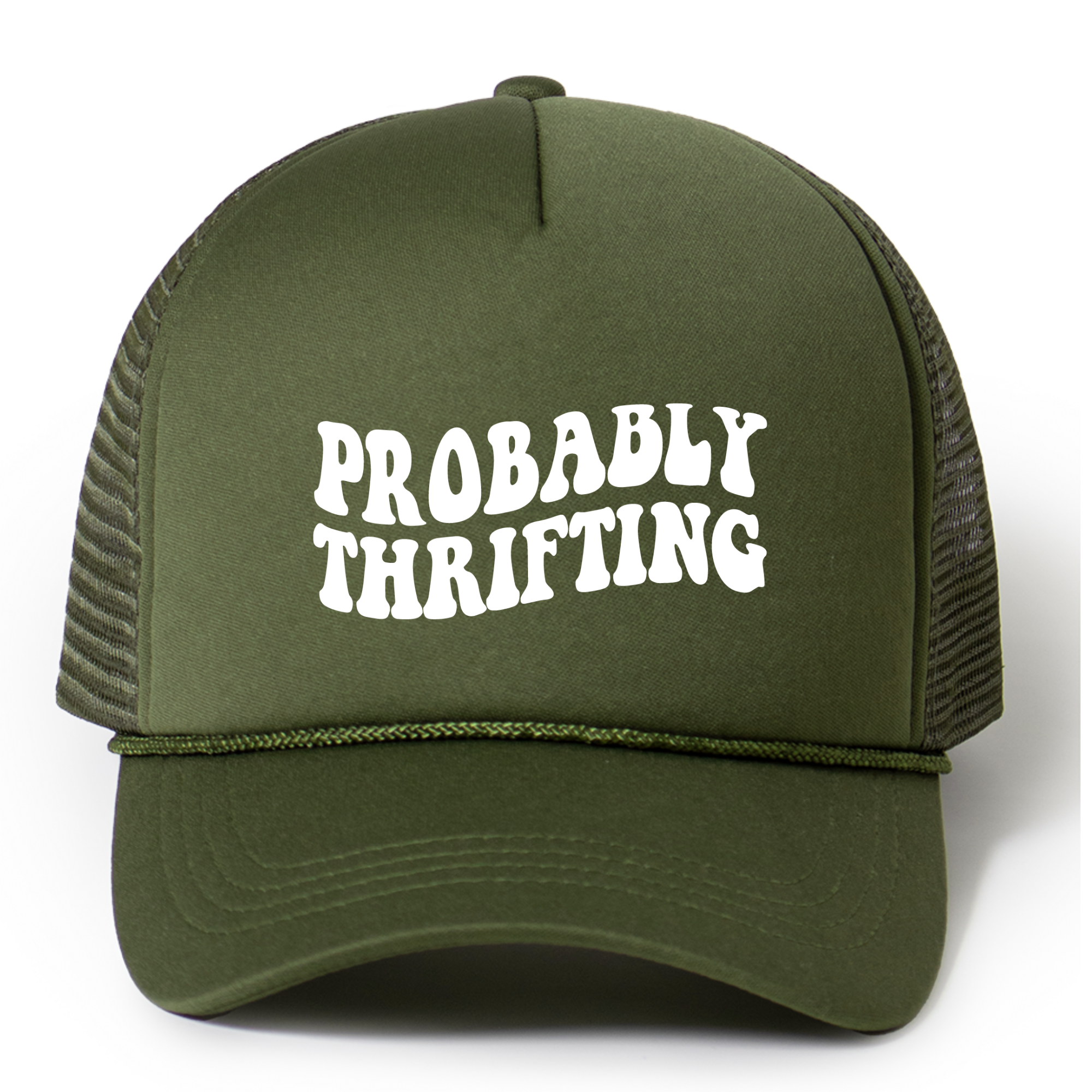 Probably Thrifting Trucker Hat