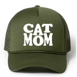Cat Mom Trucker Hat