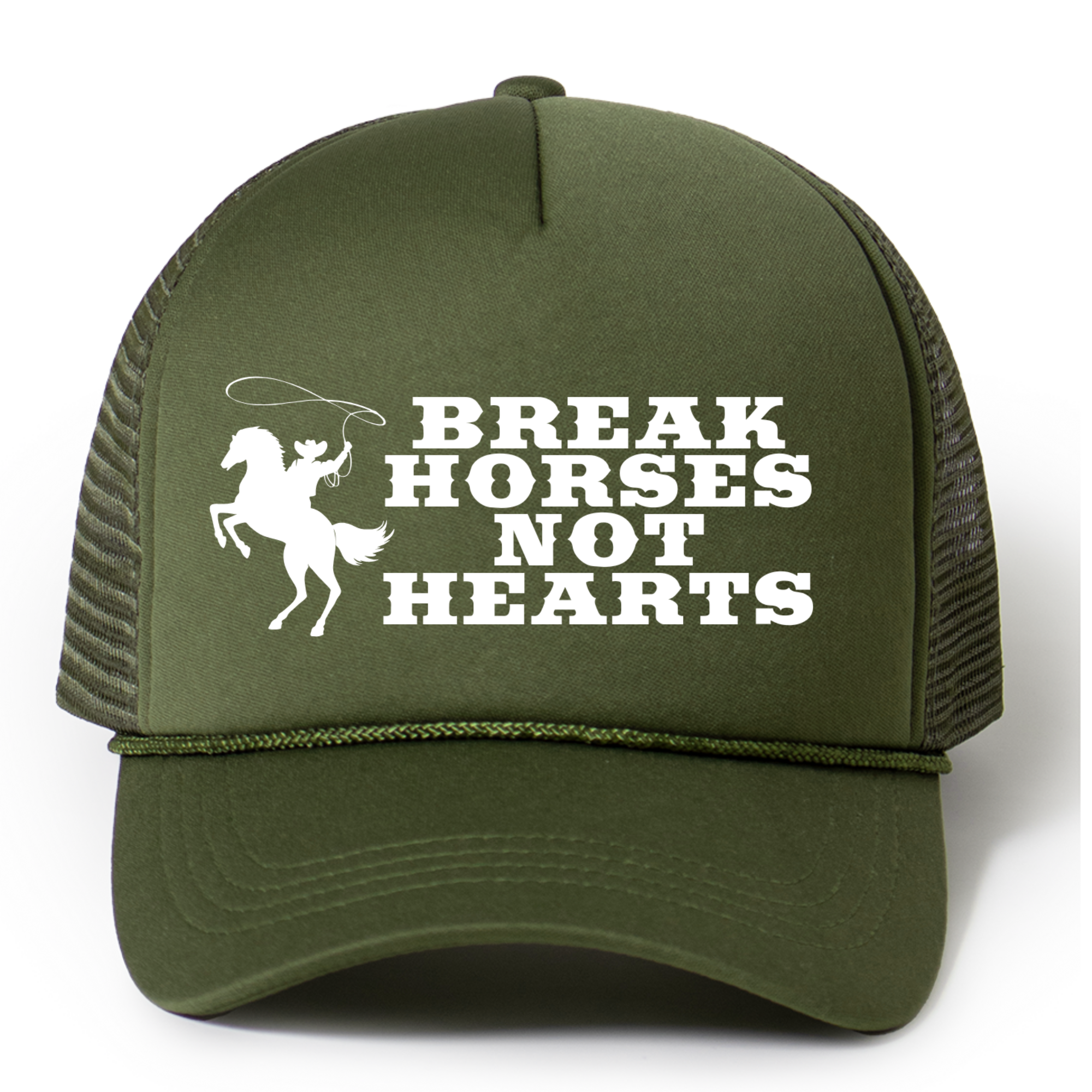 Break Horses not Hearts Trucker Hat