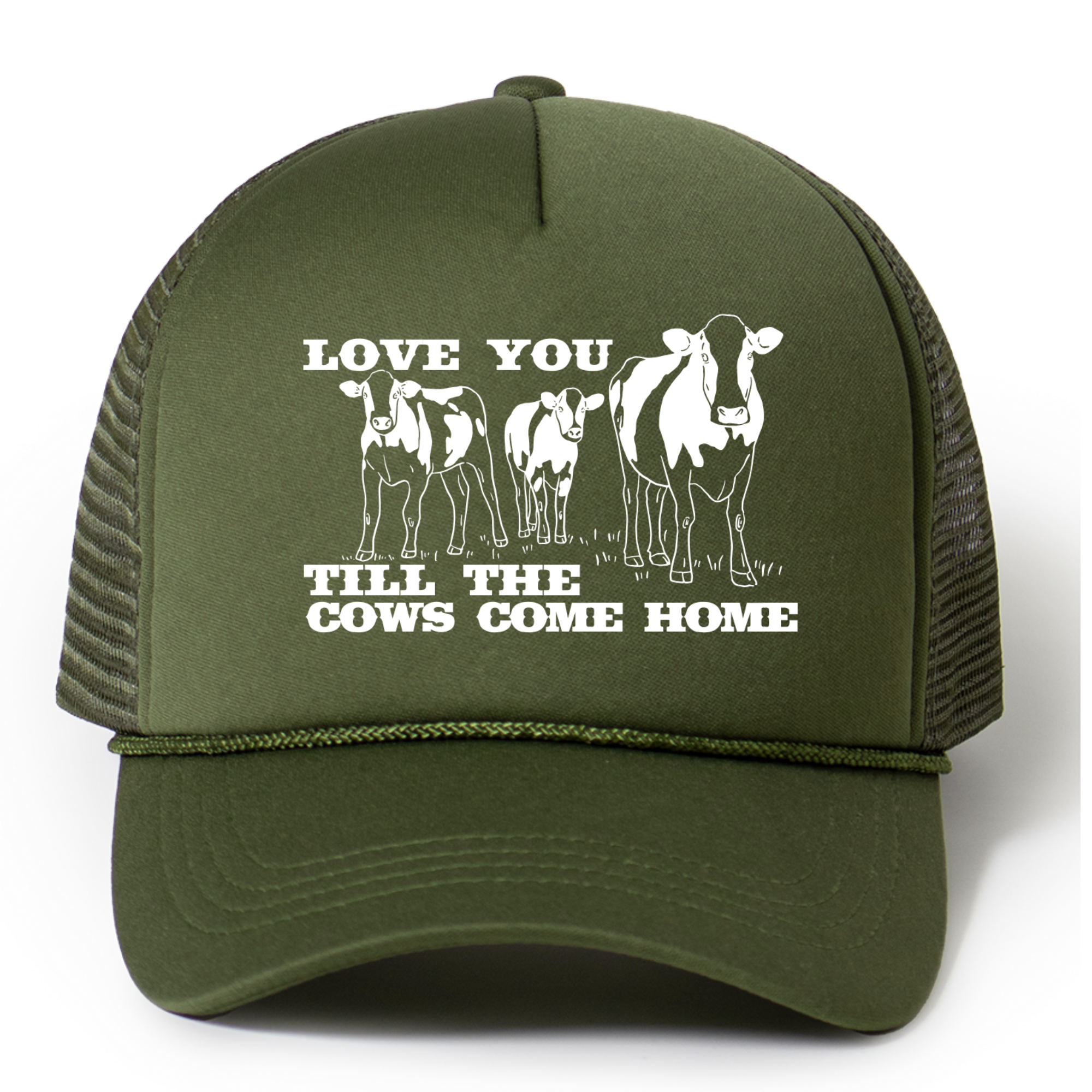 Love You Till the Cows Come Home Trucker Hat