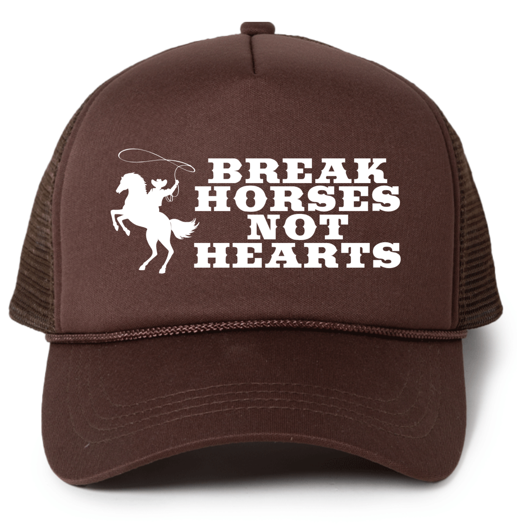 Break Horses not Hearts Trucker Hat