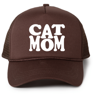Cat Mom Trucker Hat