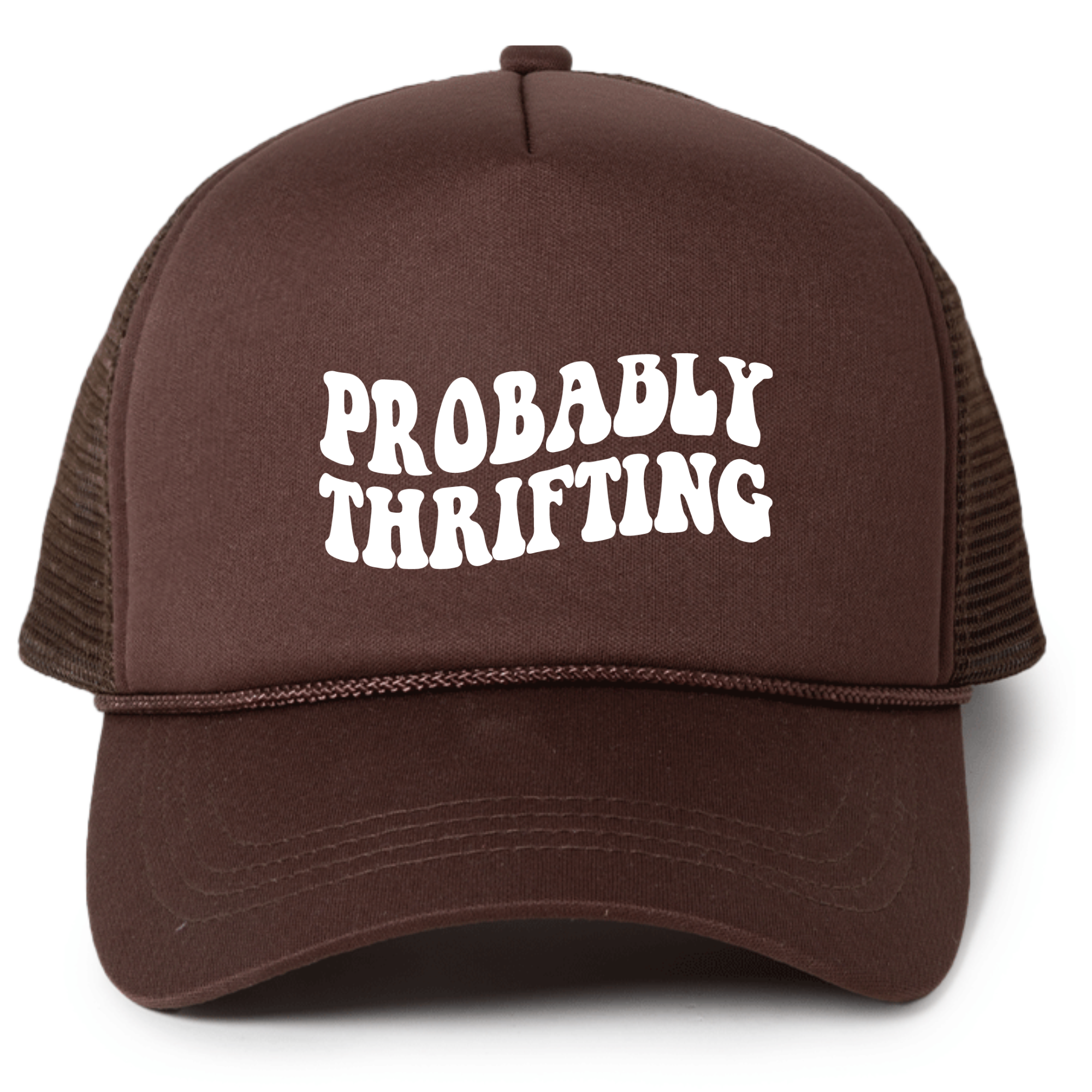Probably Thrifting Trucker Hat