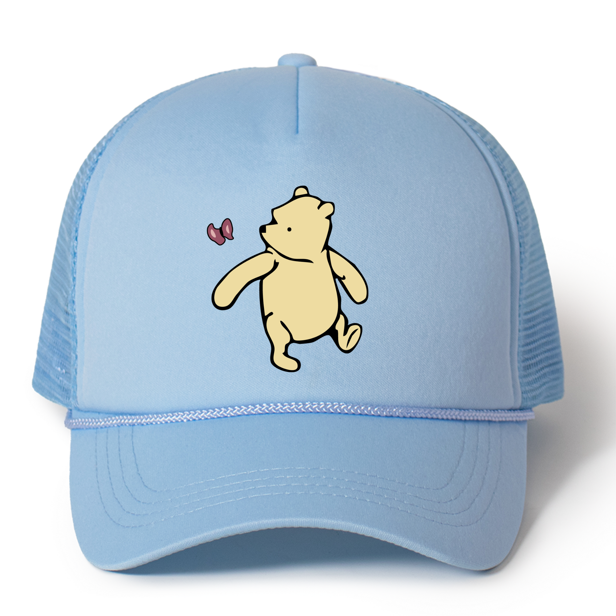 Winnie With Butterfly Trucker Hat