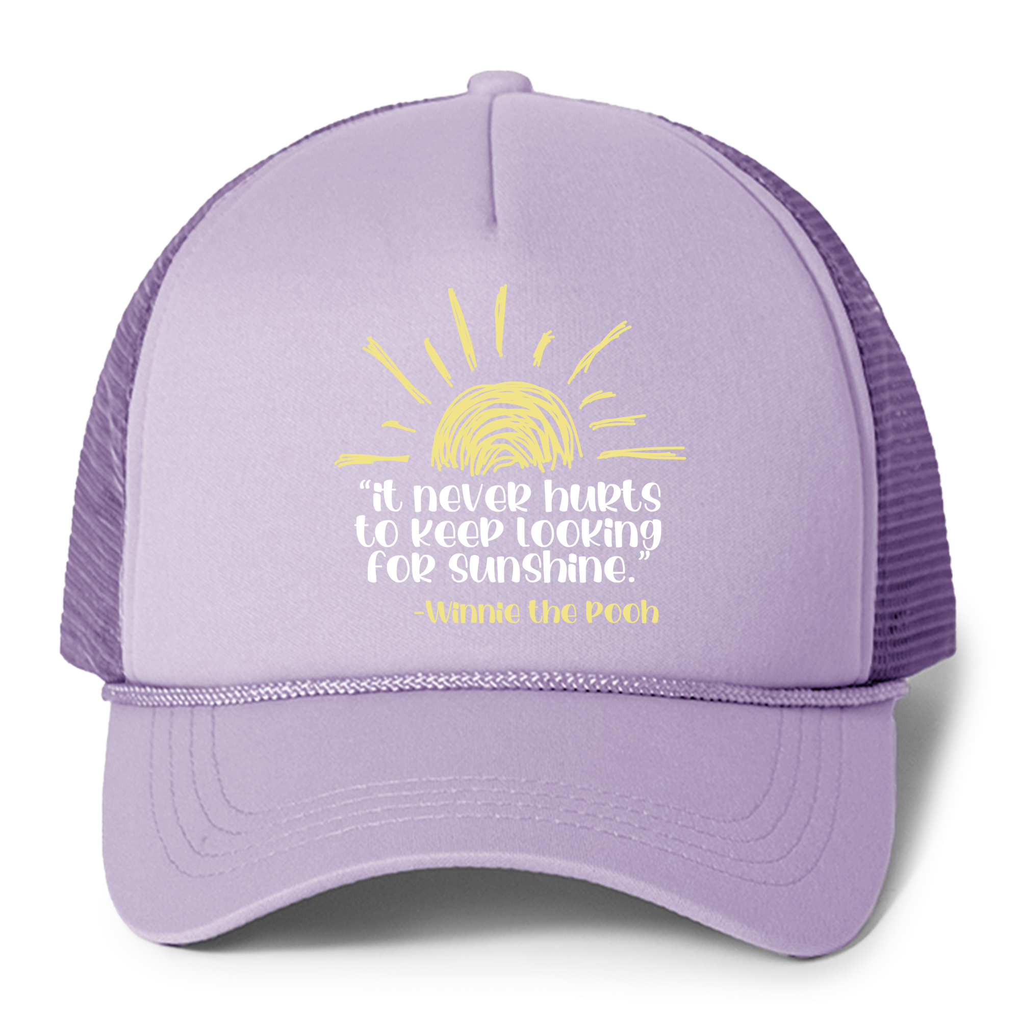 It Never Hurts to Keep Looking for Sunshine Trucker Hat