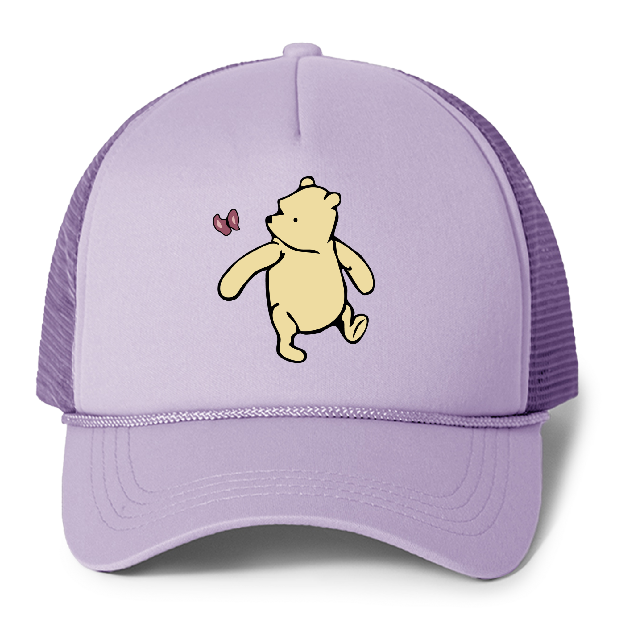 Winnie With Butterfly Trucker Hat