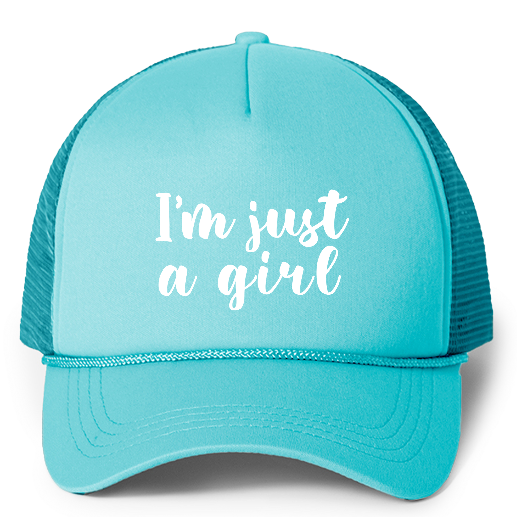 I'm Just a Girl Trucker Hat