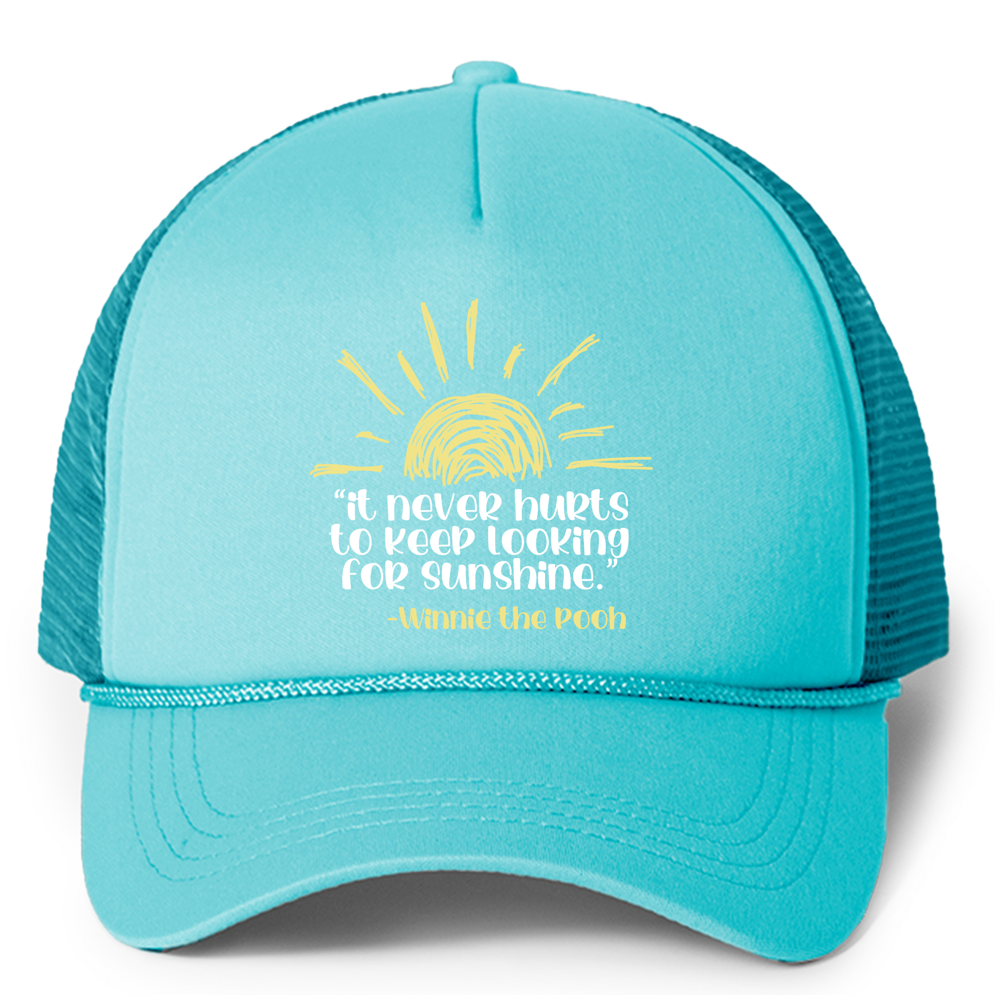 It Never Hurts to Keep Looking for Sunshine Trucker Hat
