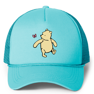 Winnie With Butterfly Trucker Hat
