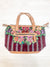 Floral Design Huipil Bag