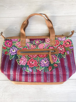 Huipil Floral Convertible Bag