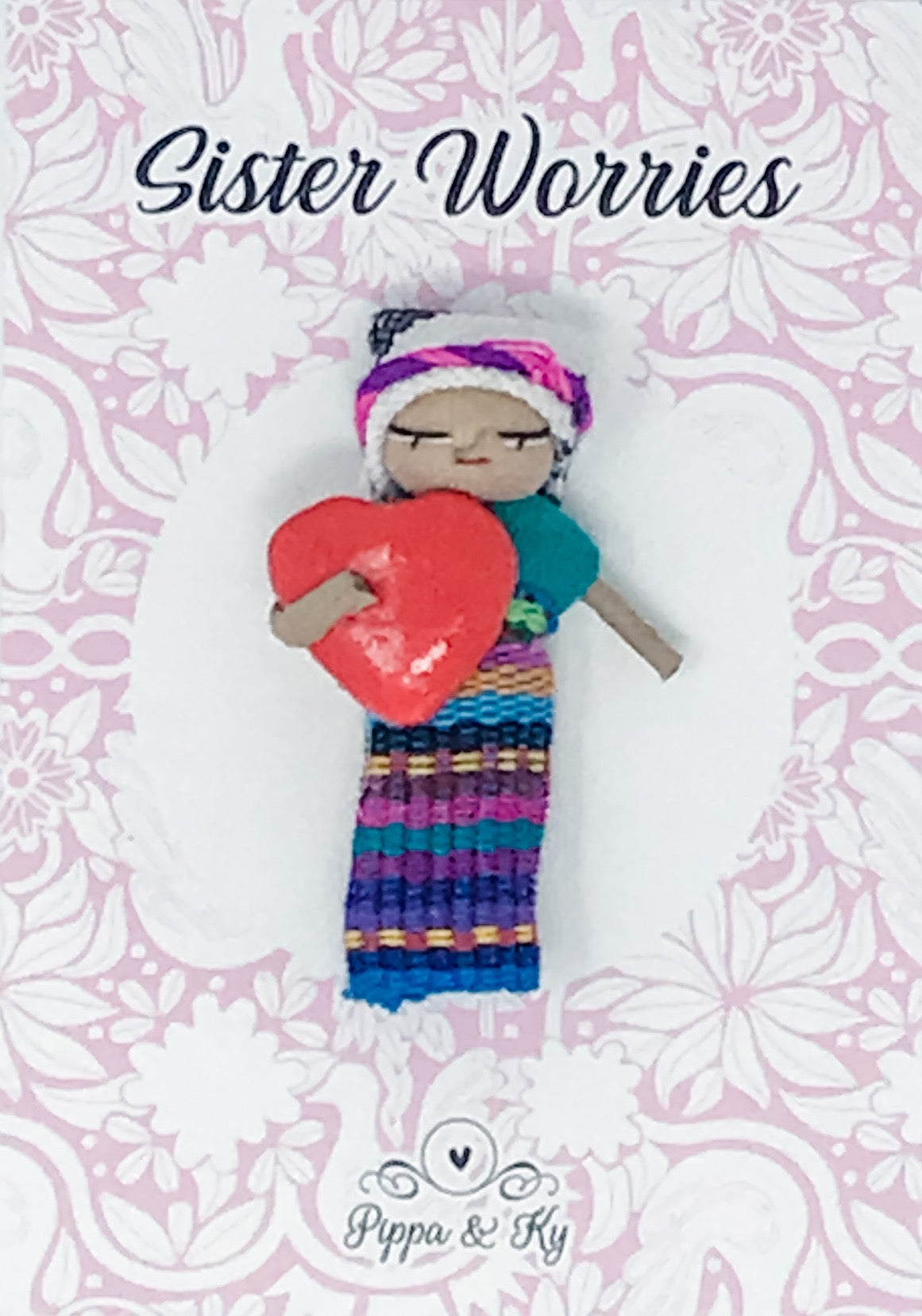 Guatemalan "Sister Worries" Worry Doll