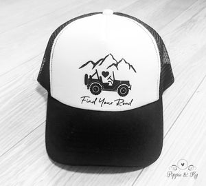 Trucker Hat Find Your Road