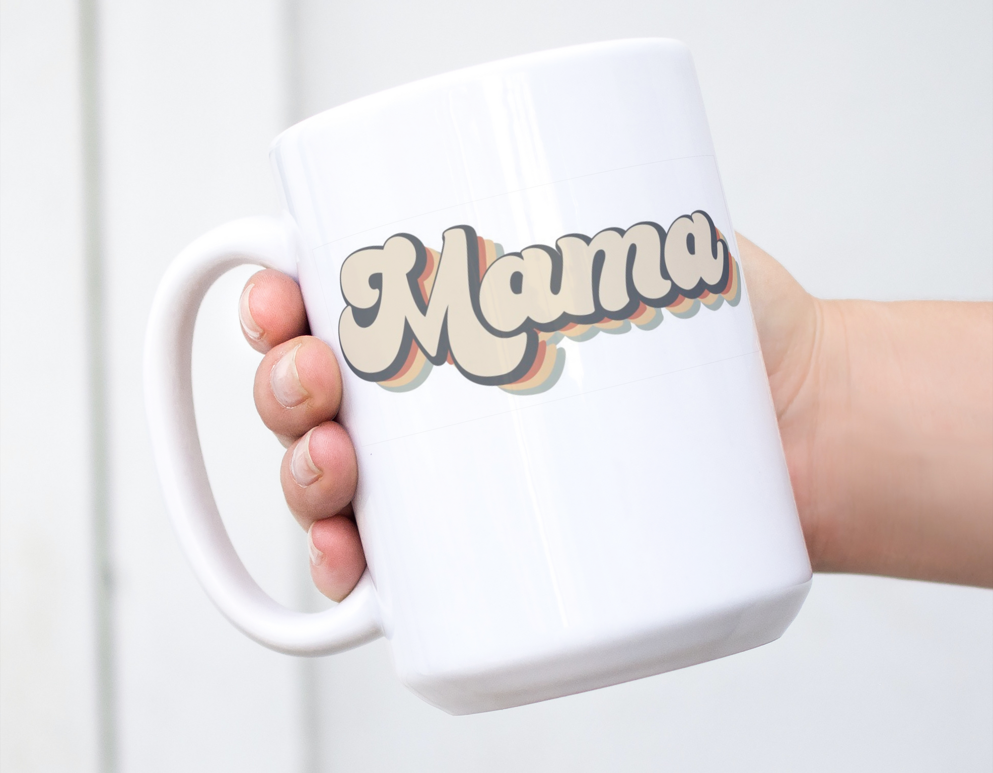 Mama Retro Mug
