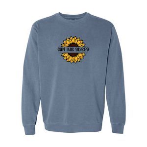SLO Sunflower Crewneck Comfort Colors