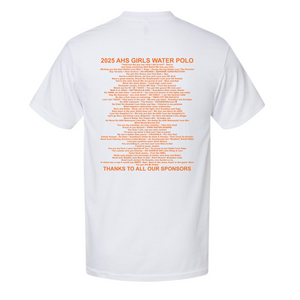 Atascadero High Polo Sponsor Short Sleeve T-Shirt White