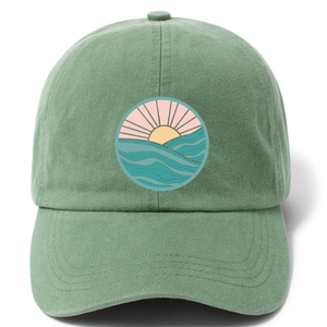 Sunny Waves Baseball Cap