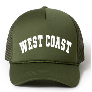 West Coast Arch Trucker Hat