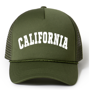 California Arch Trucker Hat