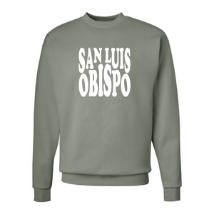 Wavy SLO Crewneck