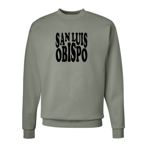 Wavy Slo Crewneck