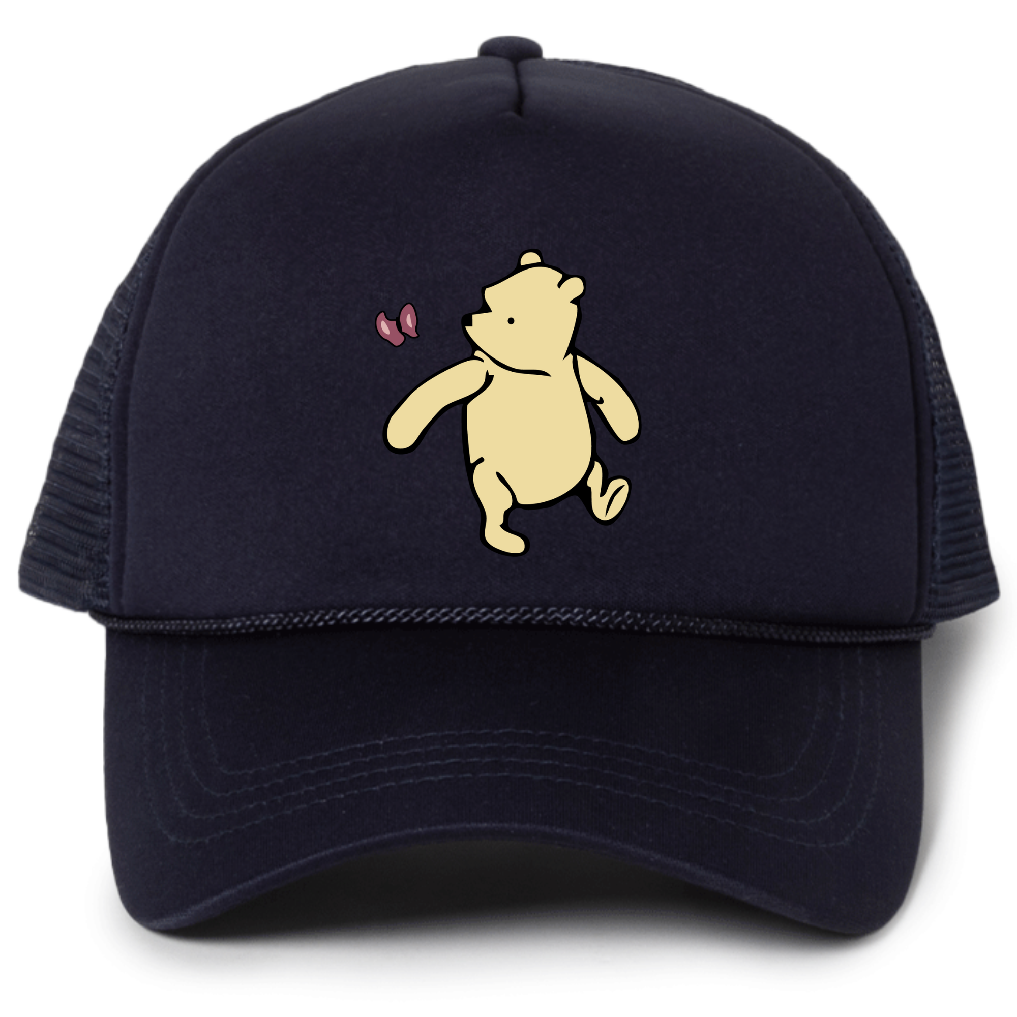 Winnie With Butterfly Trucker Hat