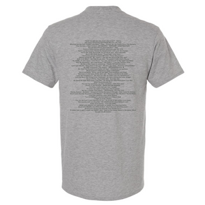 A-Town High Polo Sponsor Short Sleeve T-Shirt Heather Grey