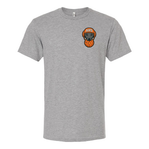 A-Town High Polo Sponsor Short Sleeve T-Shirt Heather Grey