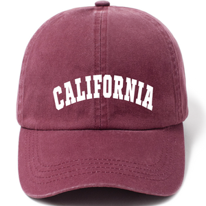 California Oval Baseball Cap