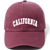 California Oval Baseball Cap