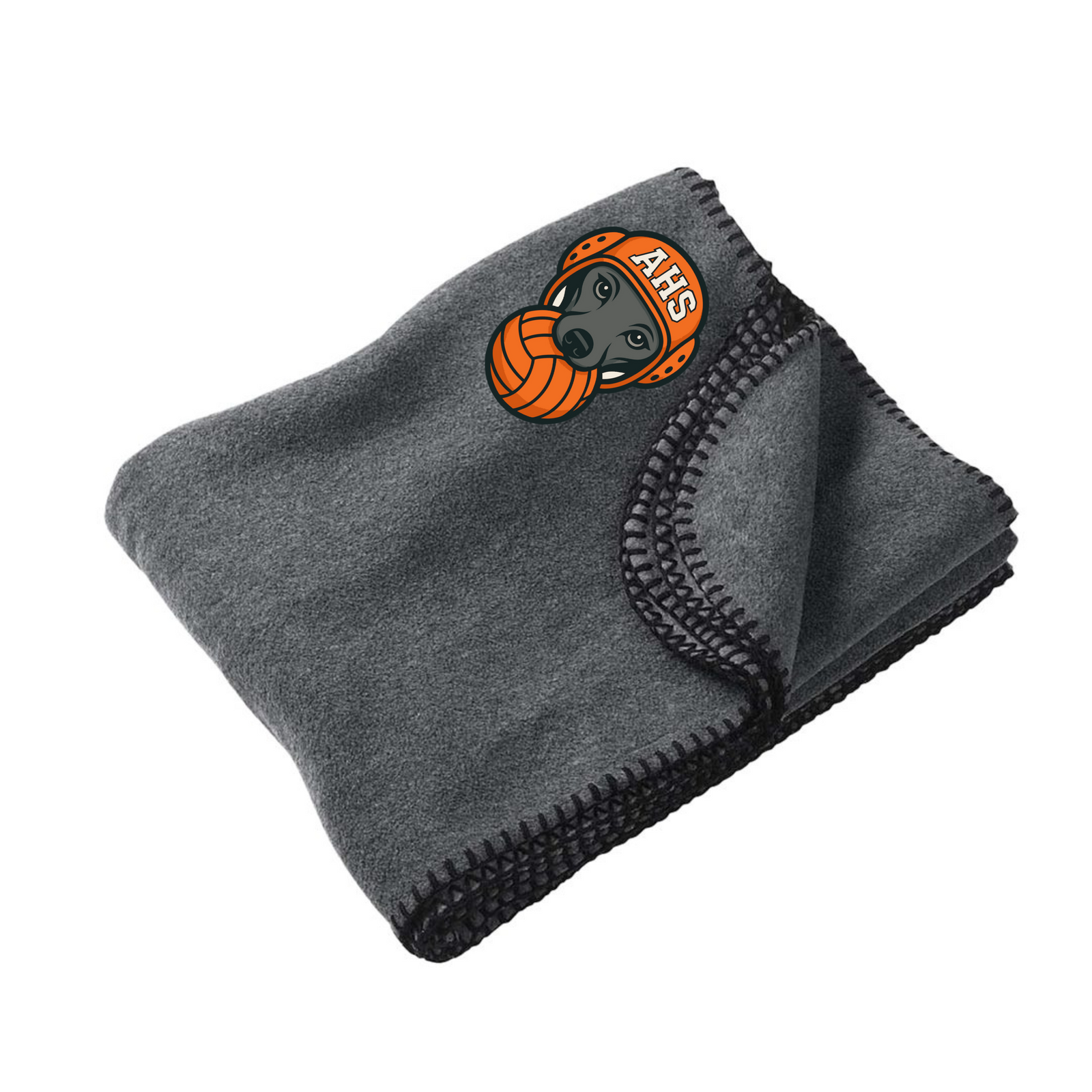 Atascadero Water Polo Fleece Blanket Charcoal
