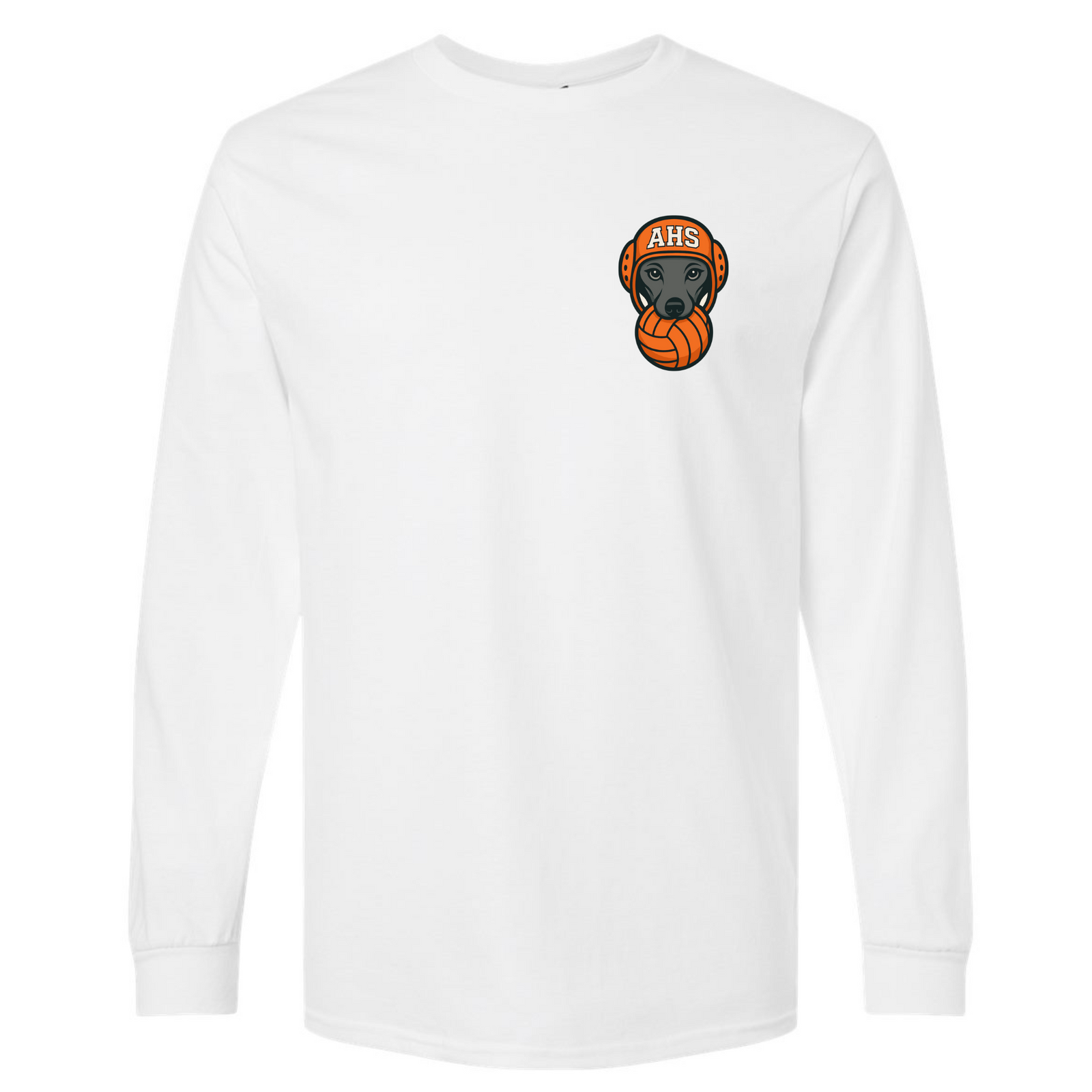 Atascadero High Water Polo Long Sleeve T-Shirt White