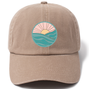 Sunny Waves Baseball Cap