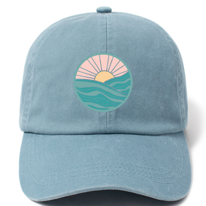 Sunny Waves Baseball Cap