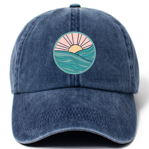 Sunny Waves Baseball Cap