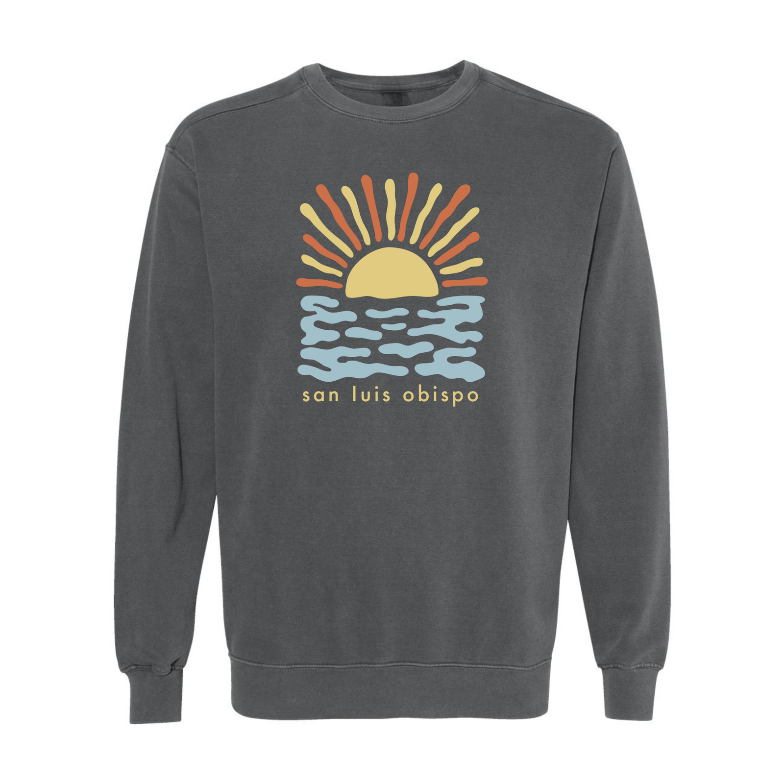 SLO Water Sunset Comfort Crewneck