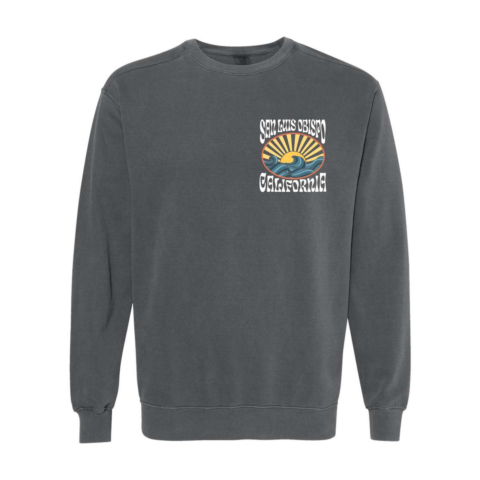 SLO Sun & Waves Comfort Crewneck