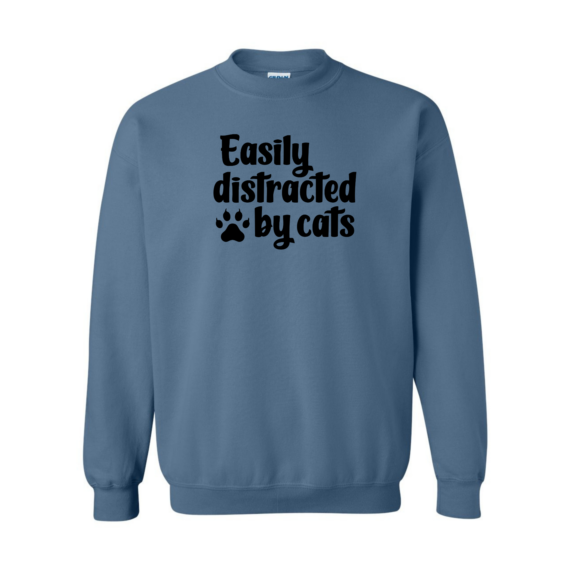 Easily Distracted By Cats Crewneck