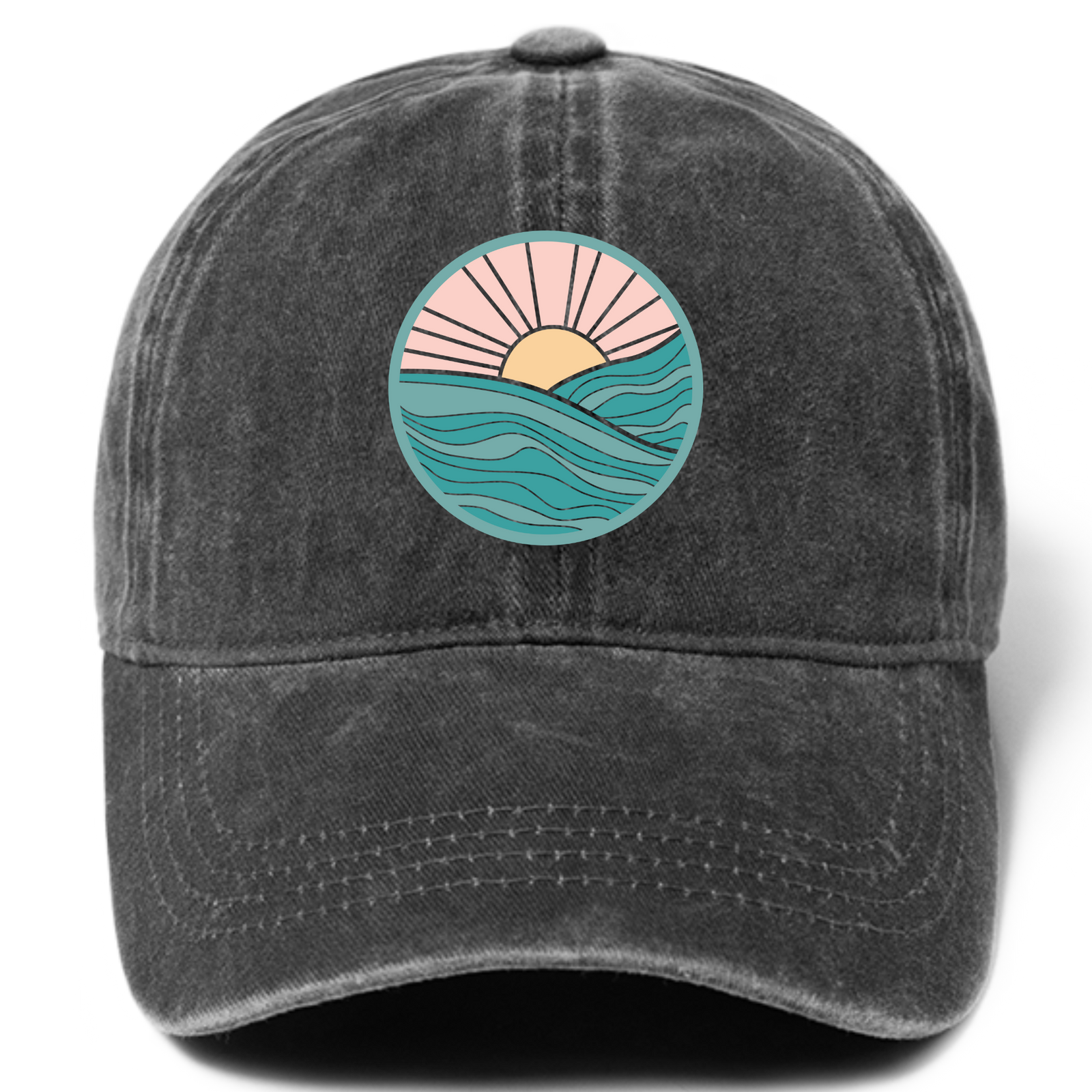 Sunny Waves Baseball Cap