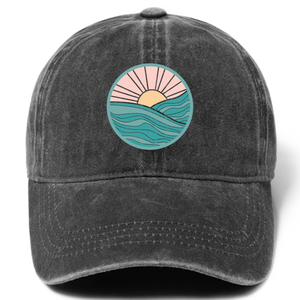 Sunny Waves Baseball Cap