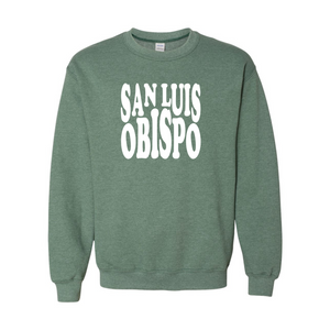 Wavy SLO Crewneck