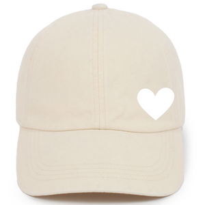 Mini Heart Baseball Cap