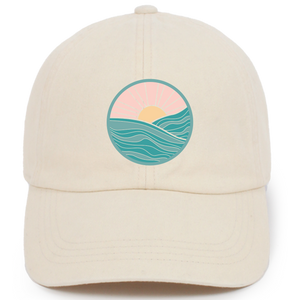 Sunny Waves Baseball Cap