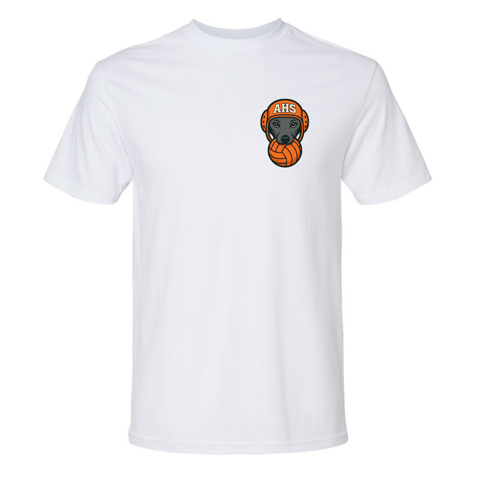 A-Town High Polo Sponsor Short Sleeve T-Shirt White