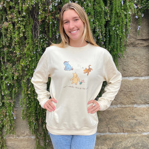 Let's Wander Comfort Colors Crewneck