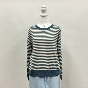 Striped Knit Sweater