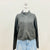 Zip Up Coat with Pockets Charcoal