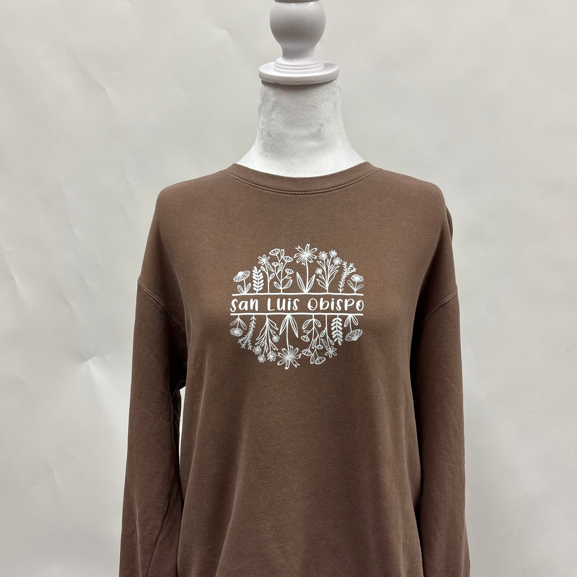 SLO Flower Circle Crewneck