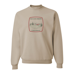 SLO Wine Label Crewneck