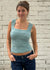 Free People Love Letter Cami - Mineral Blue